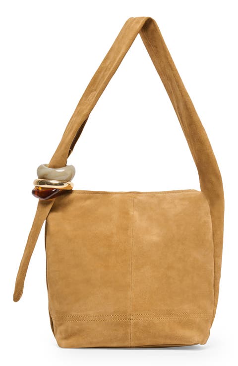 Kalen Suede Shoulder Bag
