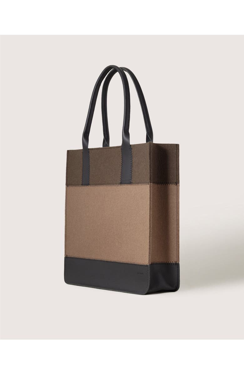 Graf Lantz Jaunt Merino Wool Tote, Alternate, color, Cumin & Tobacco