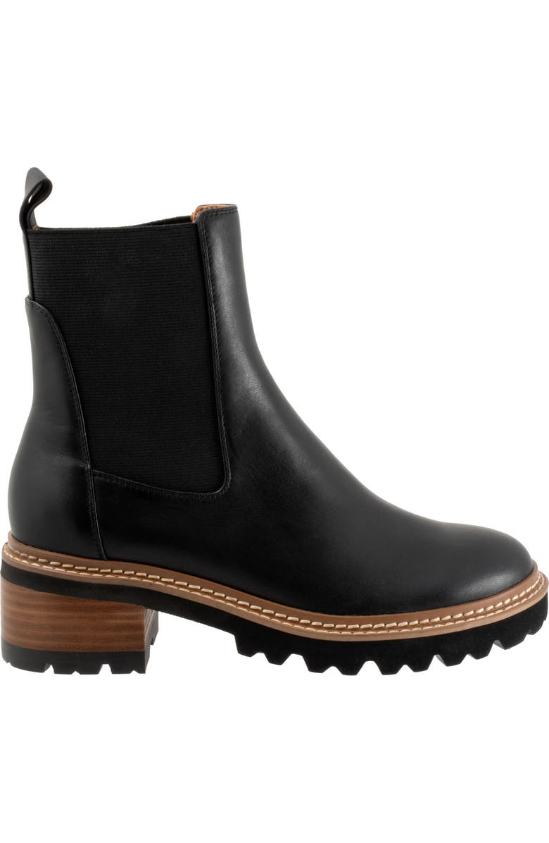 EOS FOOTWEAR Linear Chelsea Boot, Alternate, color, Black