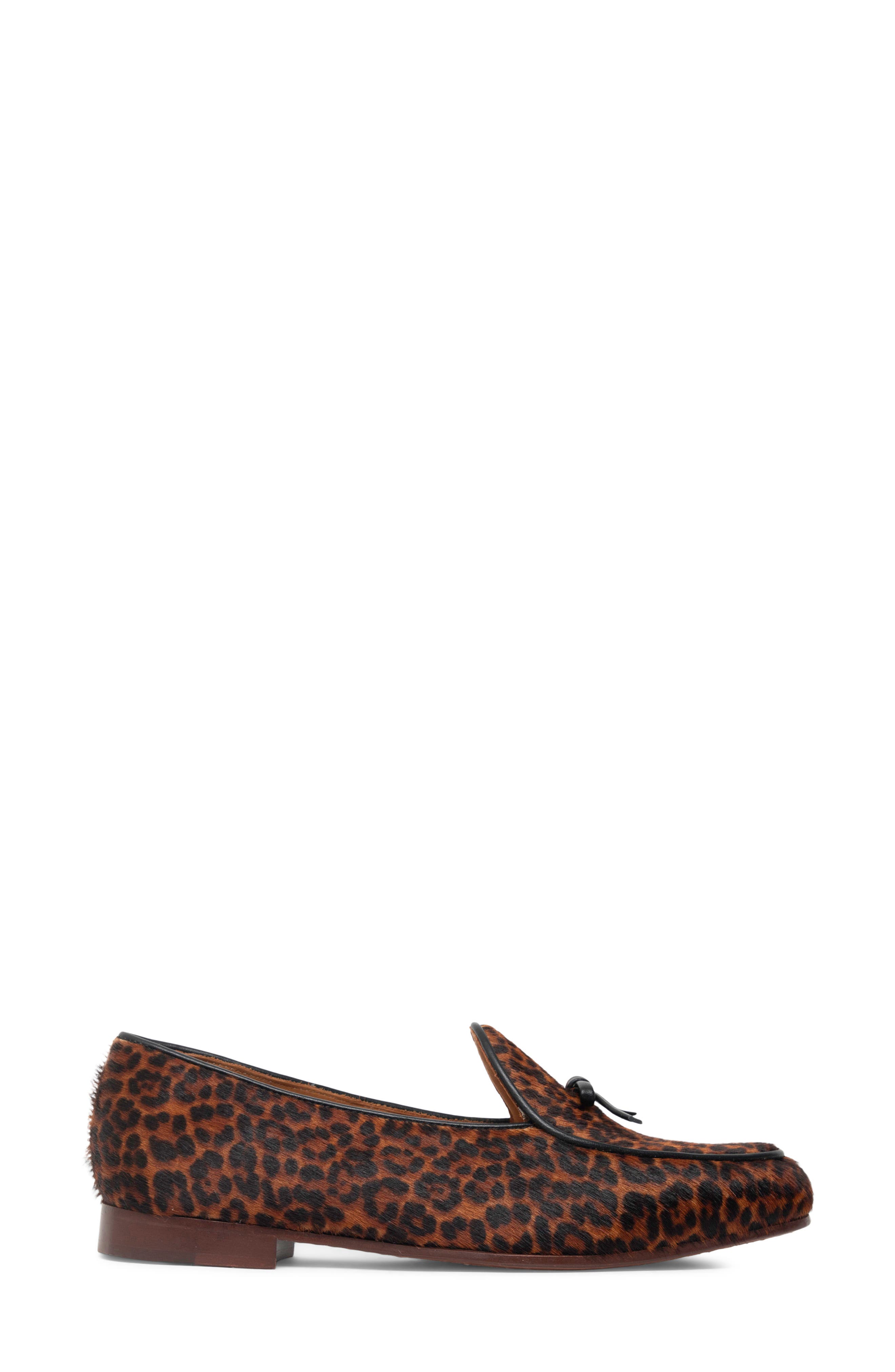 Coco Genuine Calf Hair Loafer, Alternate, color, MINI LEOPARD CALF HAIR