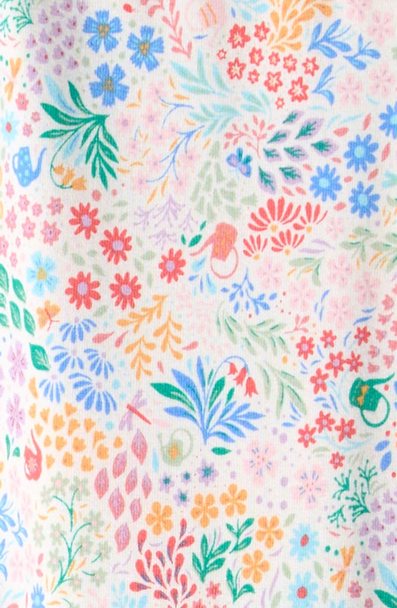 Tucker + Tate Kids' Core Leggings, Alternate, color, White- Multi Garden Friends