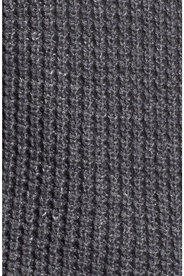 Treasure&Bond Hooded Zip Front Sweater, Alternate, color, GREY KAPOK