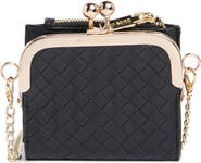 DV by Dolce Vita Norlia Woven Faux Leather Coin Purse