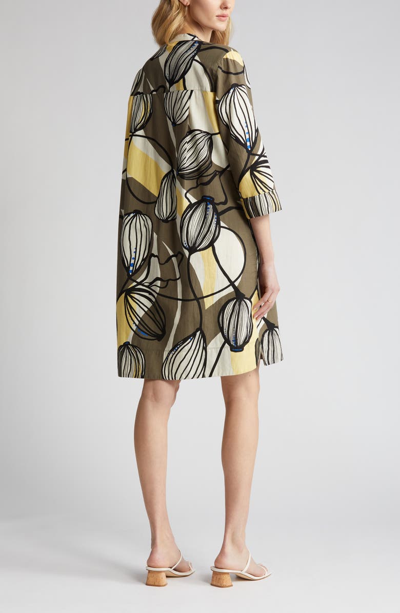 Masai Copenhagen Nokolo Print Linen Dress, Alternate, color,