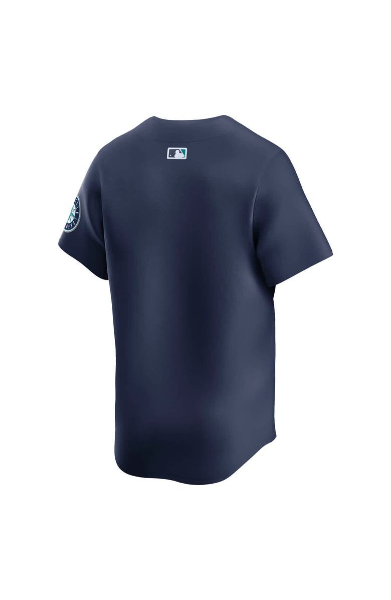 Nike Men's Nike Navy Seattle Mariners Road Limited Jersey, Alternate, color, 