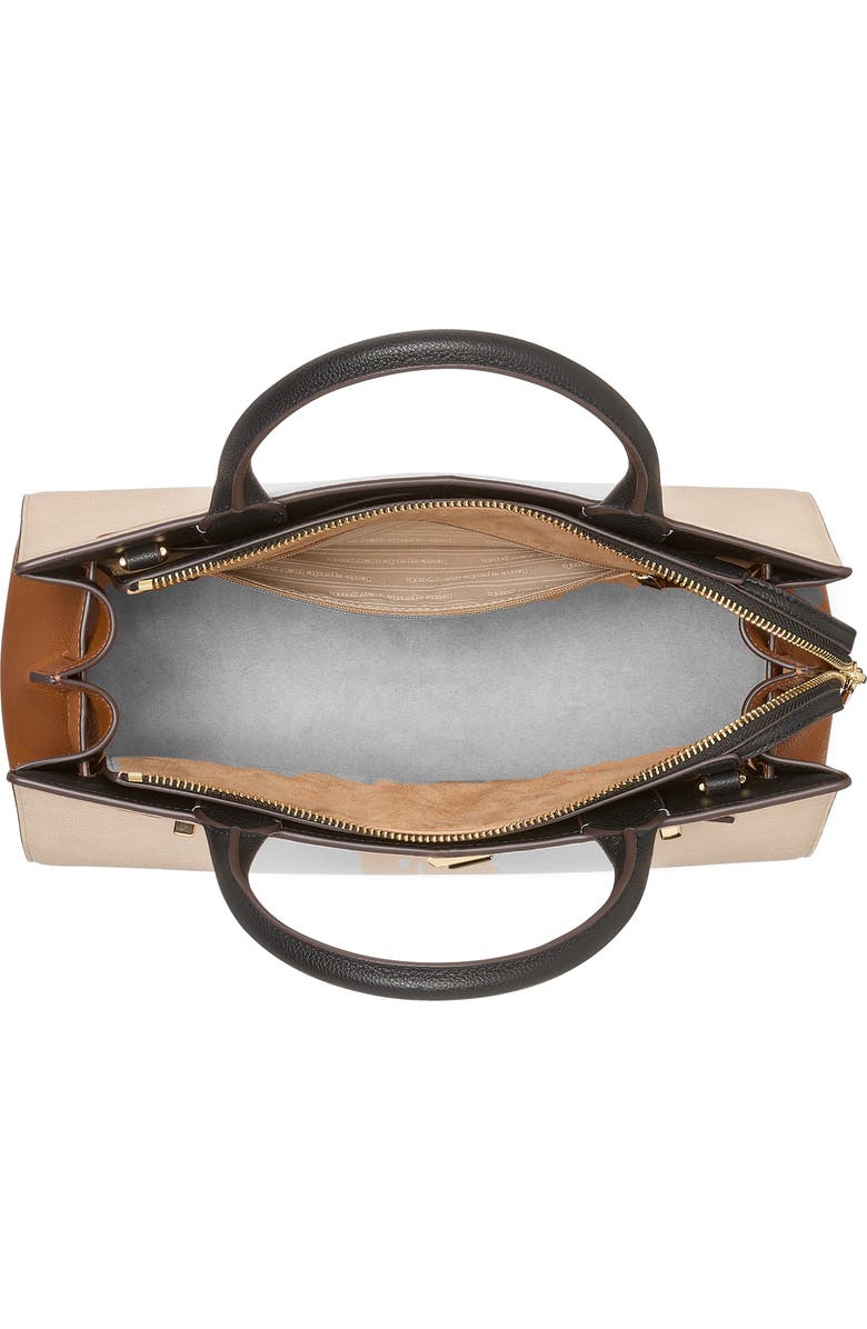 Kate Spade New York deco colorblock leather handbag, Alternate, color,