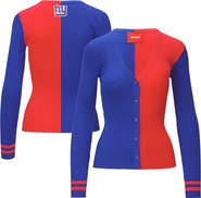 STAUD Women's STAUD Royal/Red New York Giants Cargo Sweater
