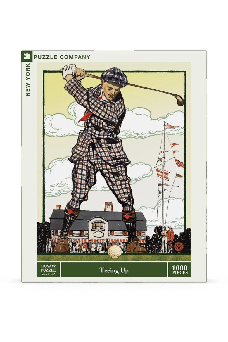 Teeing up 1000 Piece Puzzle, Main, color, No Color