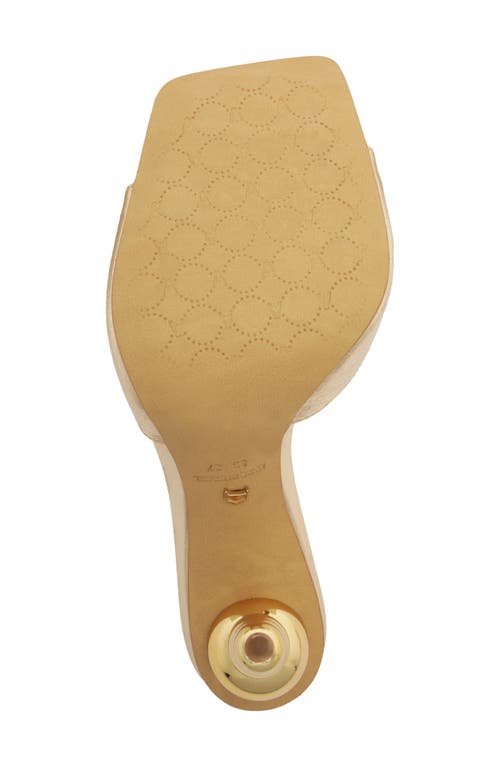 Arezzo Bree Stiletto Sandal In Gold