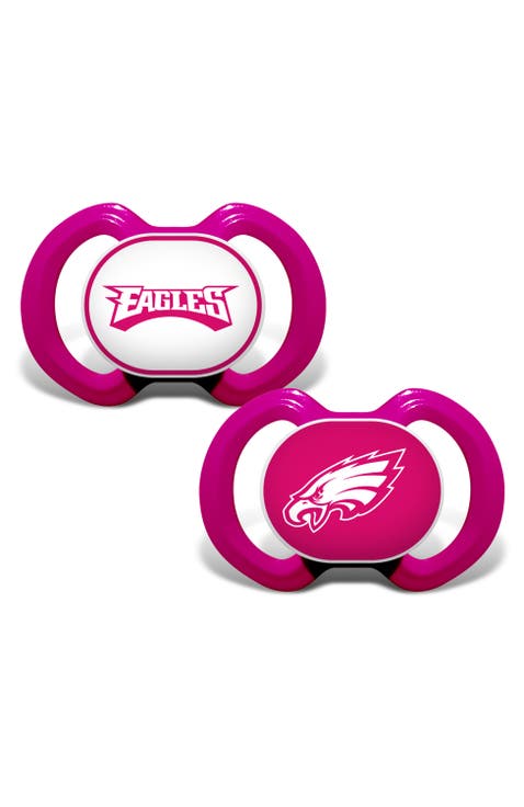 Philadelphia Eagles Pink Pacifier 2-Pack