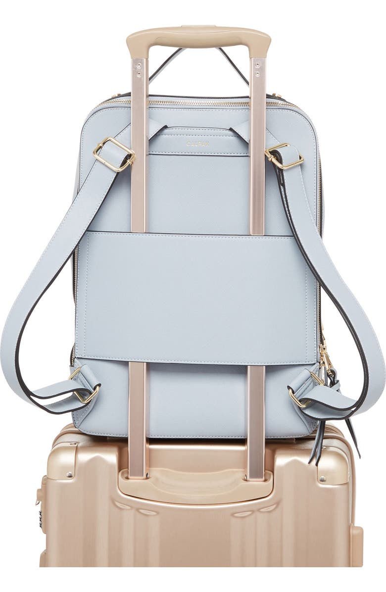 CALPAK Kaya Faux Leather Laptop Backpack, Alternate, color,