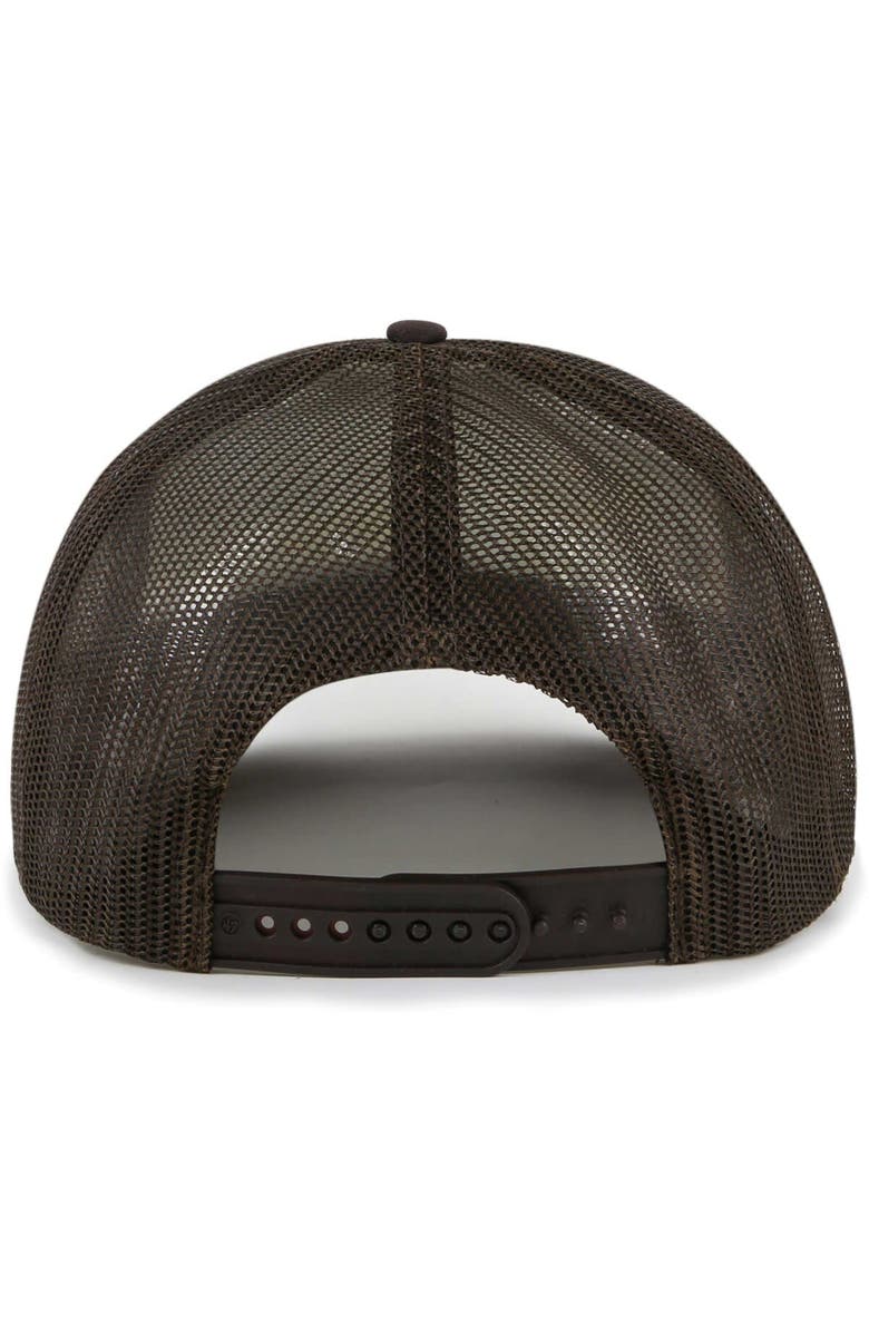 '47 Men's '47 White/Brown San Diego Padres Cooperstown Collection Wax Pack Express Trucker Adjustable Hat, Alternate, color, Brown