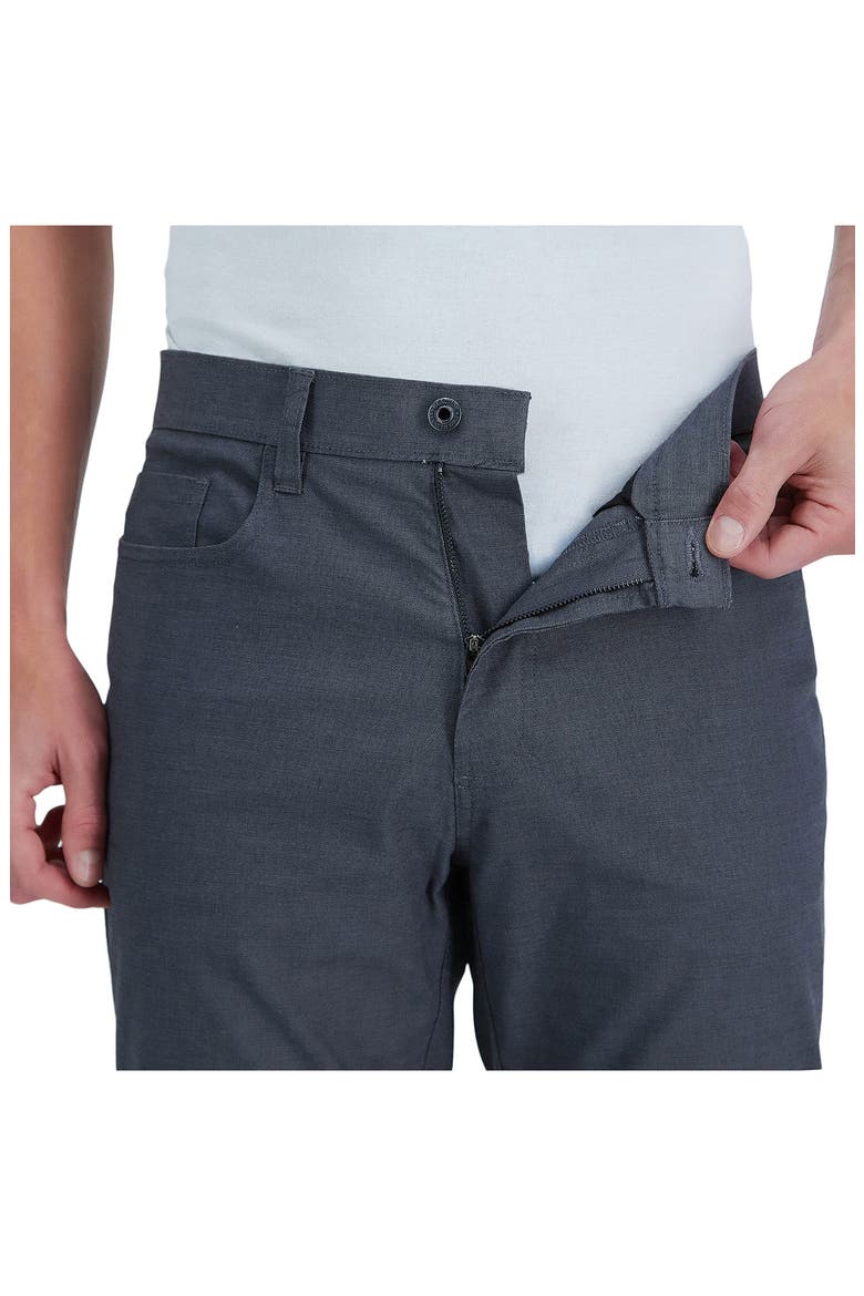 Technical Slim Fit Trousers, Alternate, color, DARK GREY