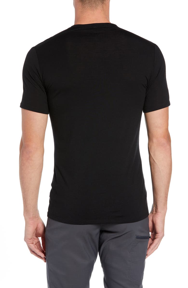 Icebreaker Anatomica Short Sleeve V-Neck T-Shirt, Alternate, color,