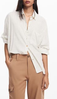 Desigual Cam Butterfly Button-Up Shirt