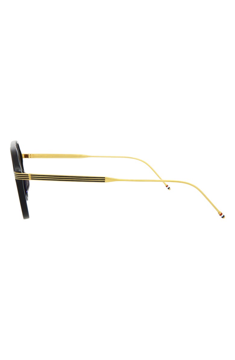 Thom Browne 55mm Pilot Sunglasses, Alternate, color, 