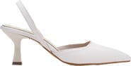 Forever & Always Shoes Rae Slingback Kitten Heel Pumps