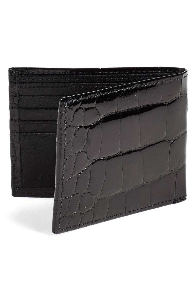 Torino Genuine Alligator Wallet, Alternate, color,