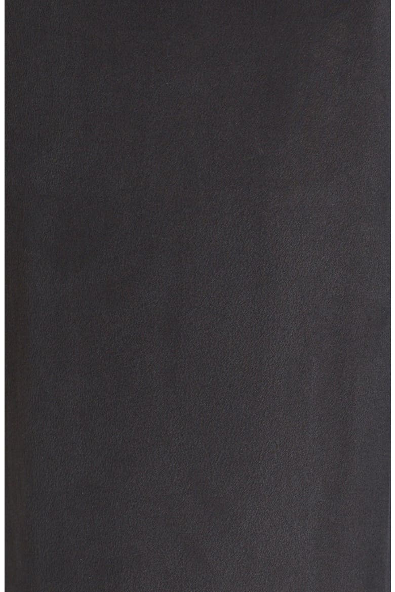 'Zinga' Silk Pants, Alternate, color, CAVIAR