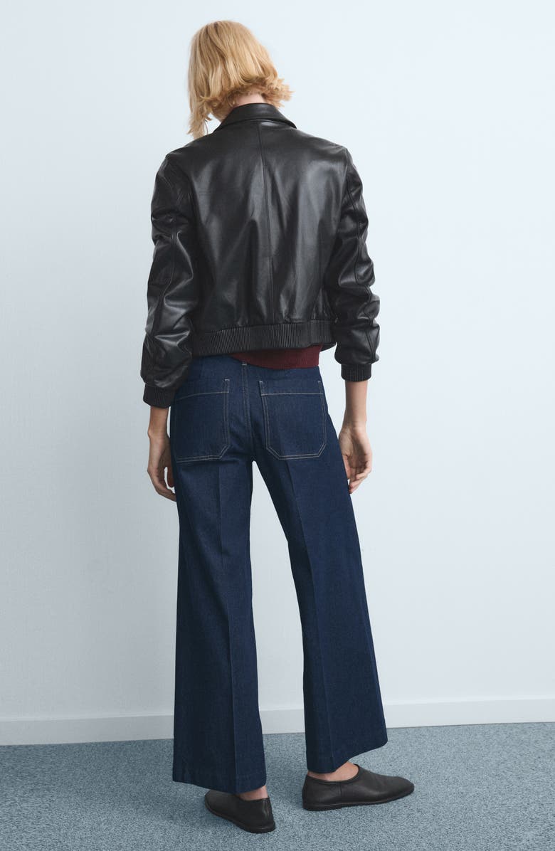 MANGO Wide Leg Jeans, Alternate, color, Open Blue