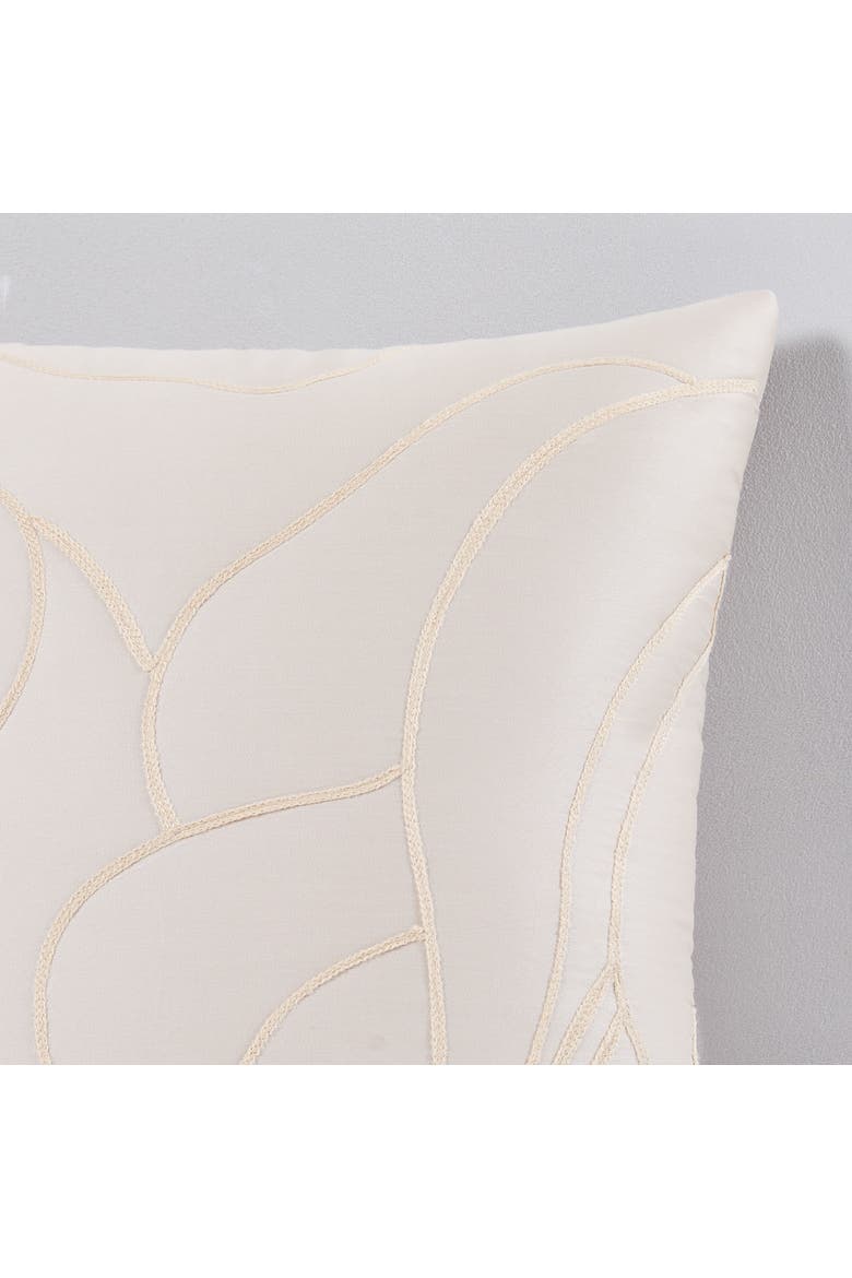 Kinoko Cotton Pillow Cover, Alternate, color, French Oak