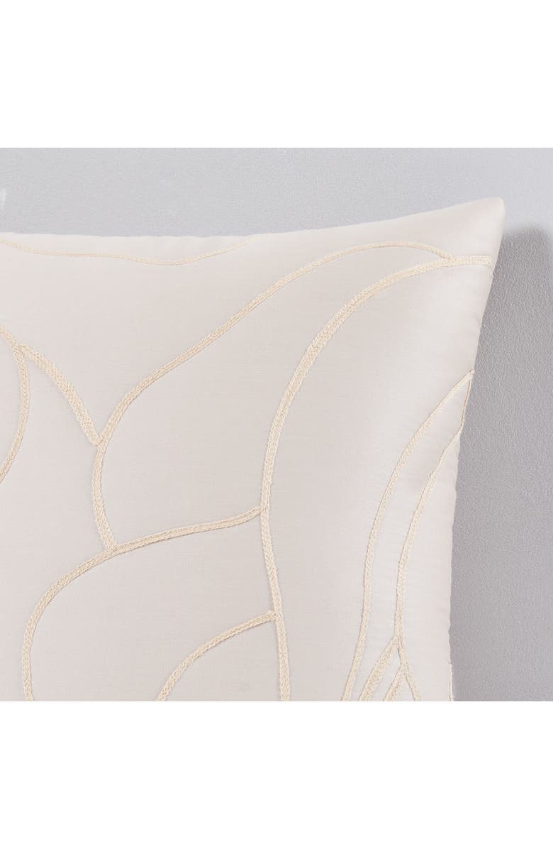 Chuks Collins x Lush Decor Kinoko Cotton Pillow Cover, Alternate, color, French Oak