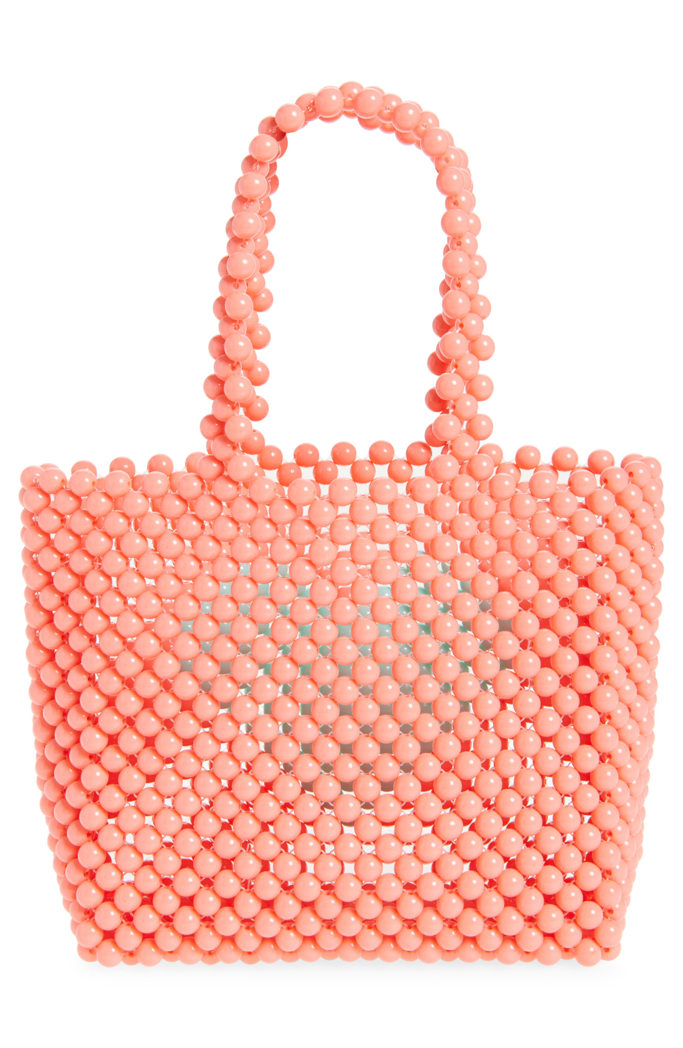 Ruby & Ry Kids' Heart Beaded Bag, Alternate, color, 