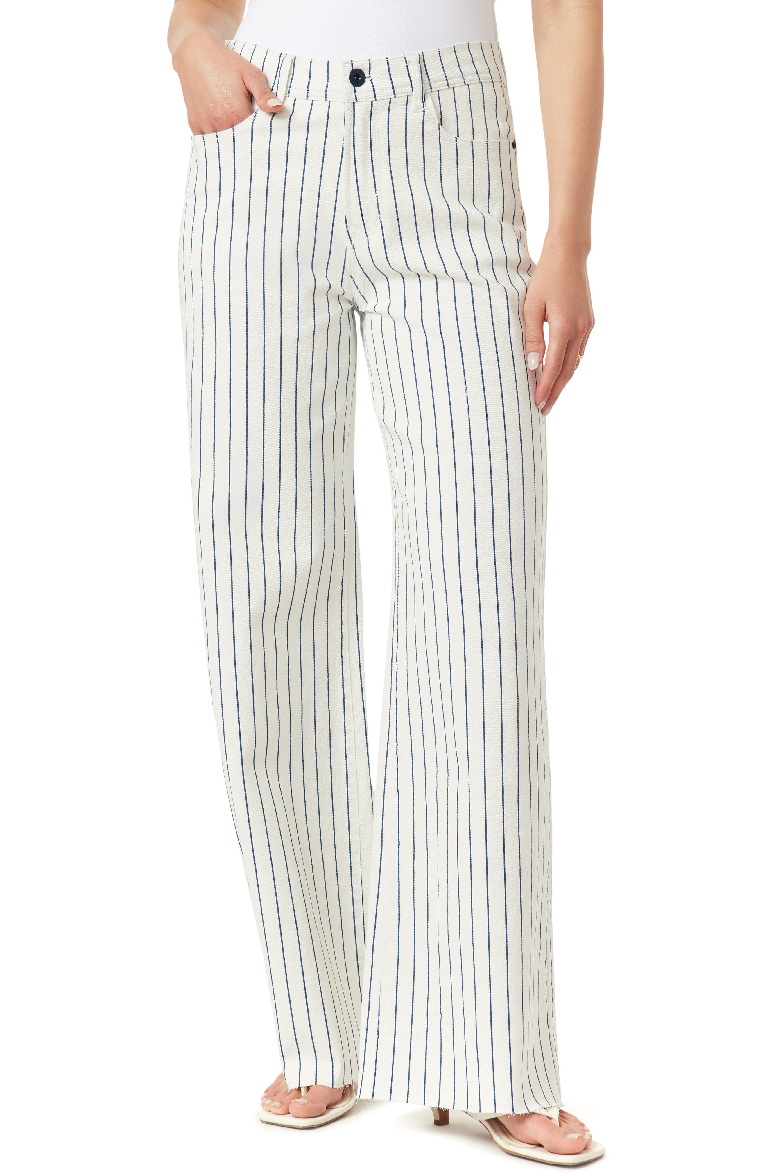 Kensie Kaya High Waist Wide Leg Jeans