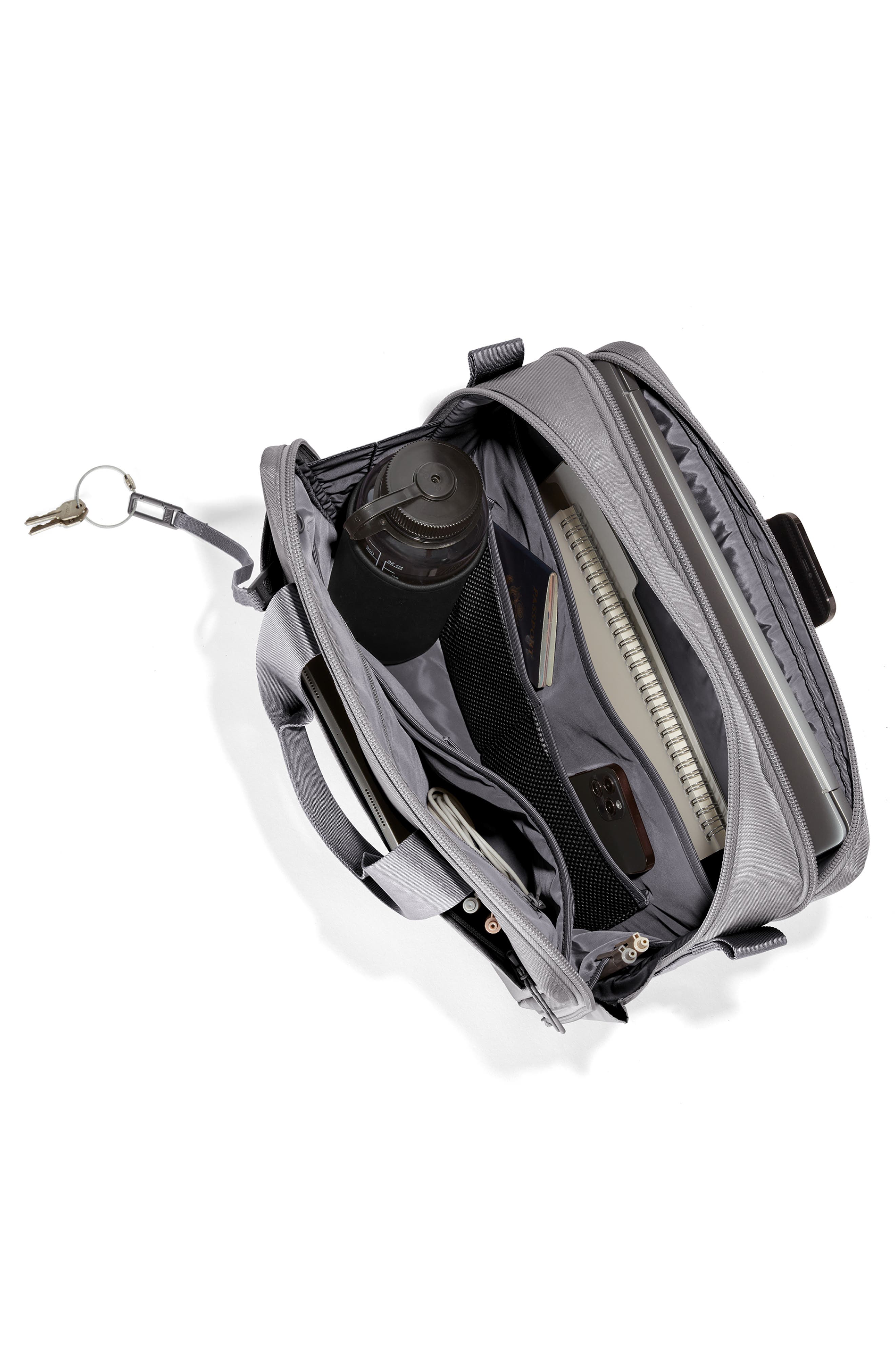 Dagne Dover Berlin Travel Briefcase, Alternate, color, Ash Grey