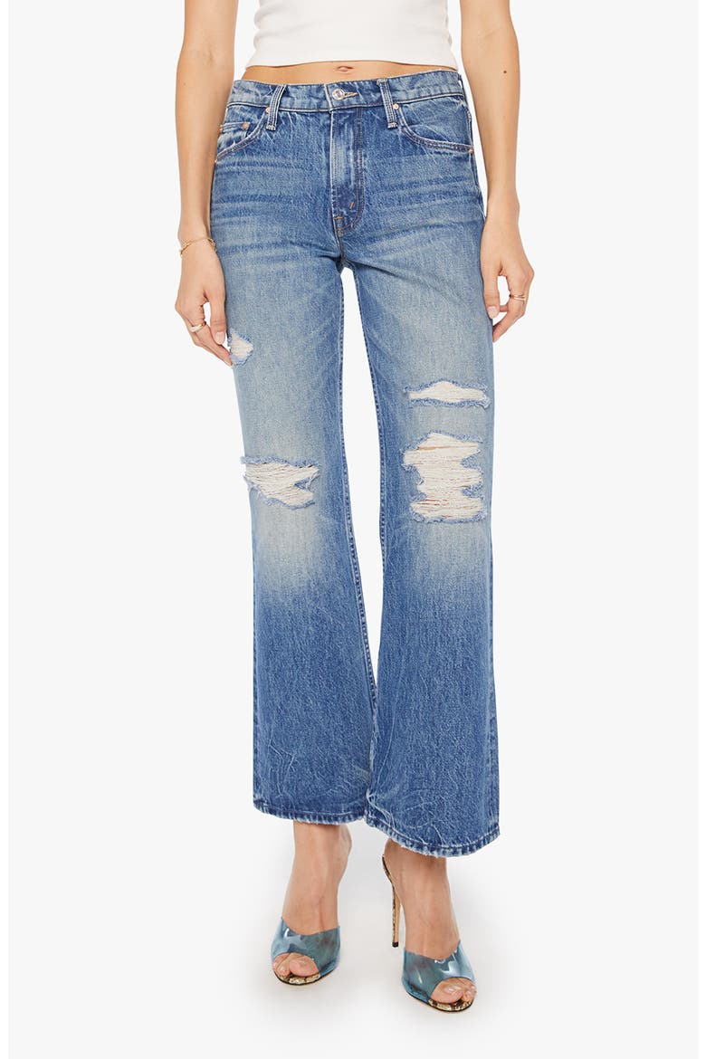 The Bookie Flood Bootcut Ankle Jeans, Main, color, DILLIGAF