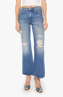 MOTHER The Bookie Flood Bootcut Ankle Jeans