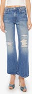 MOTHER The Bookie Flood Bootcut Ankle Jeans