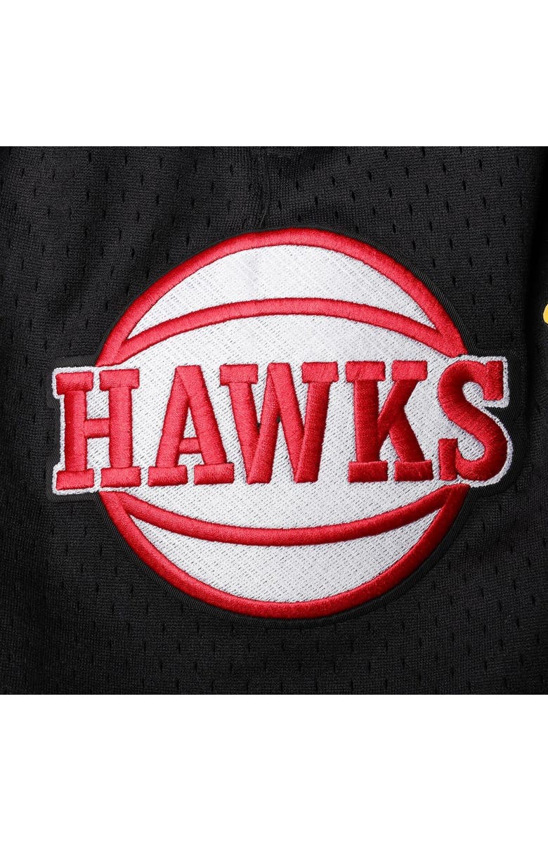 PRO STANDARD Men's Pro Standard Black Atlanta Hawks Mesh Capsule Shorts, Alternate, color, Black