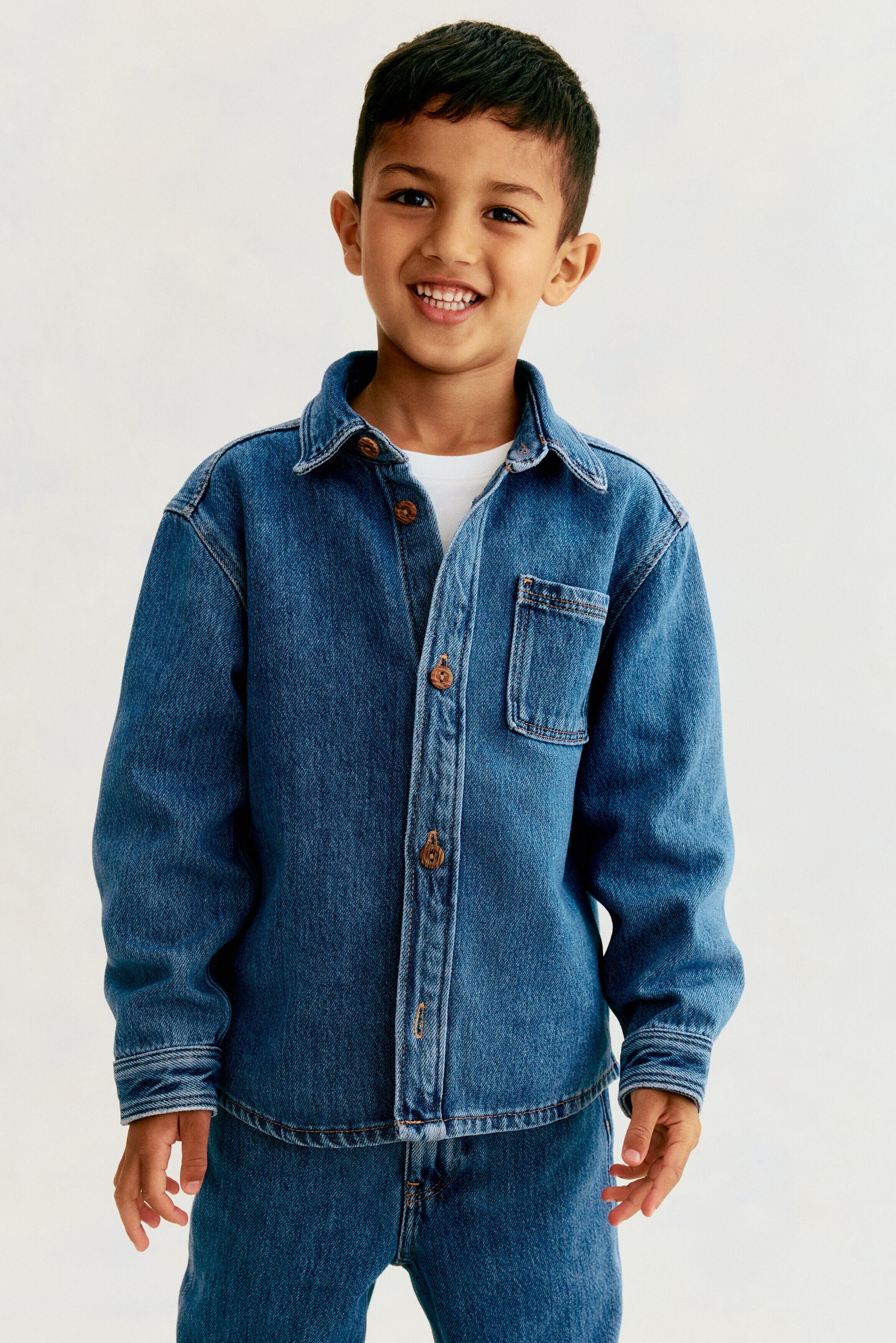 selected Denim blue