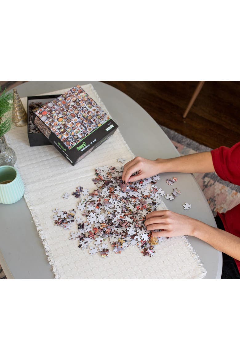 Hungry? Food Puzzle | 1000 Piece Jigsaw Puzzle | Family Game Night, Alternate, color, Multi-Color