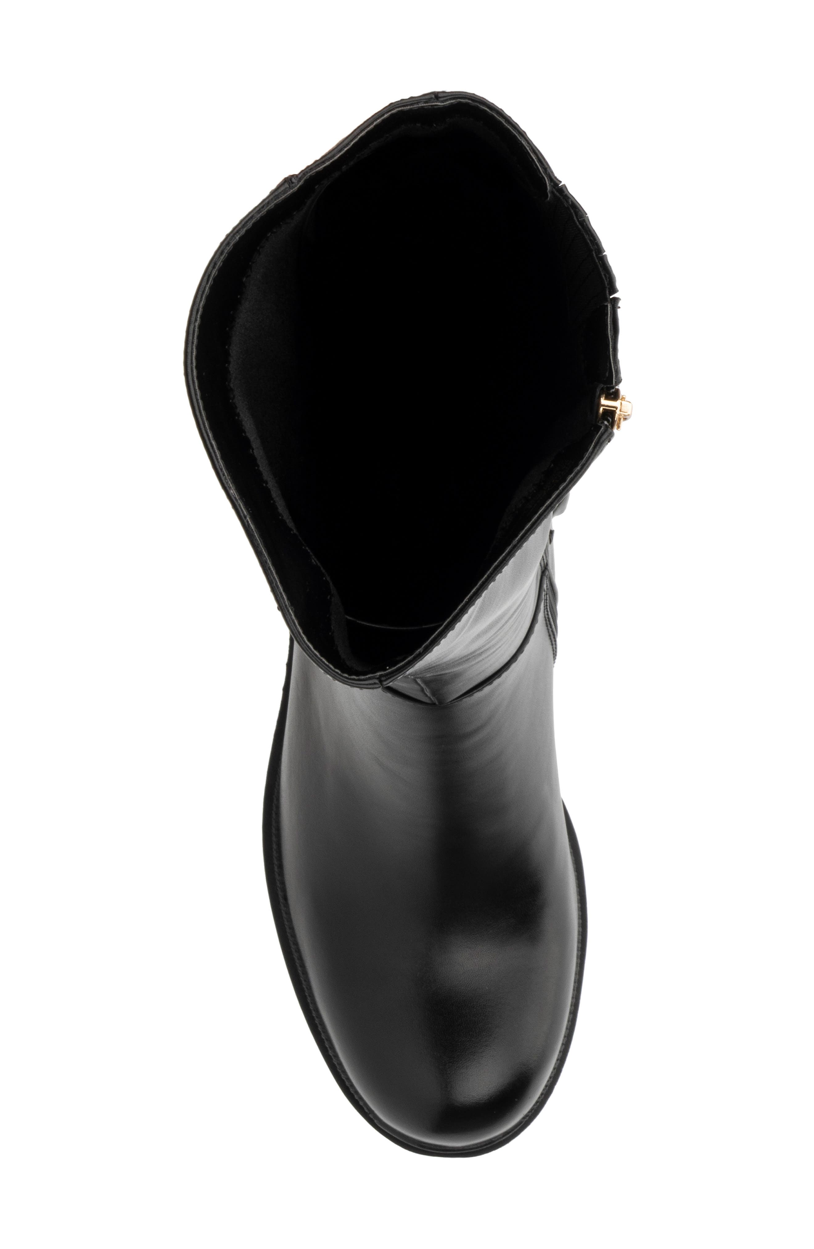 TORGEIS Athena Lug Sole Chain Boot, Alternate, color, Black