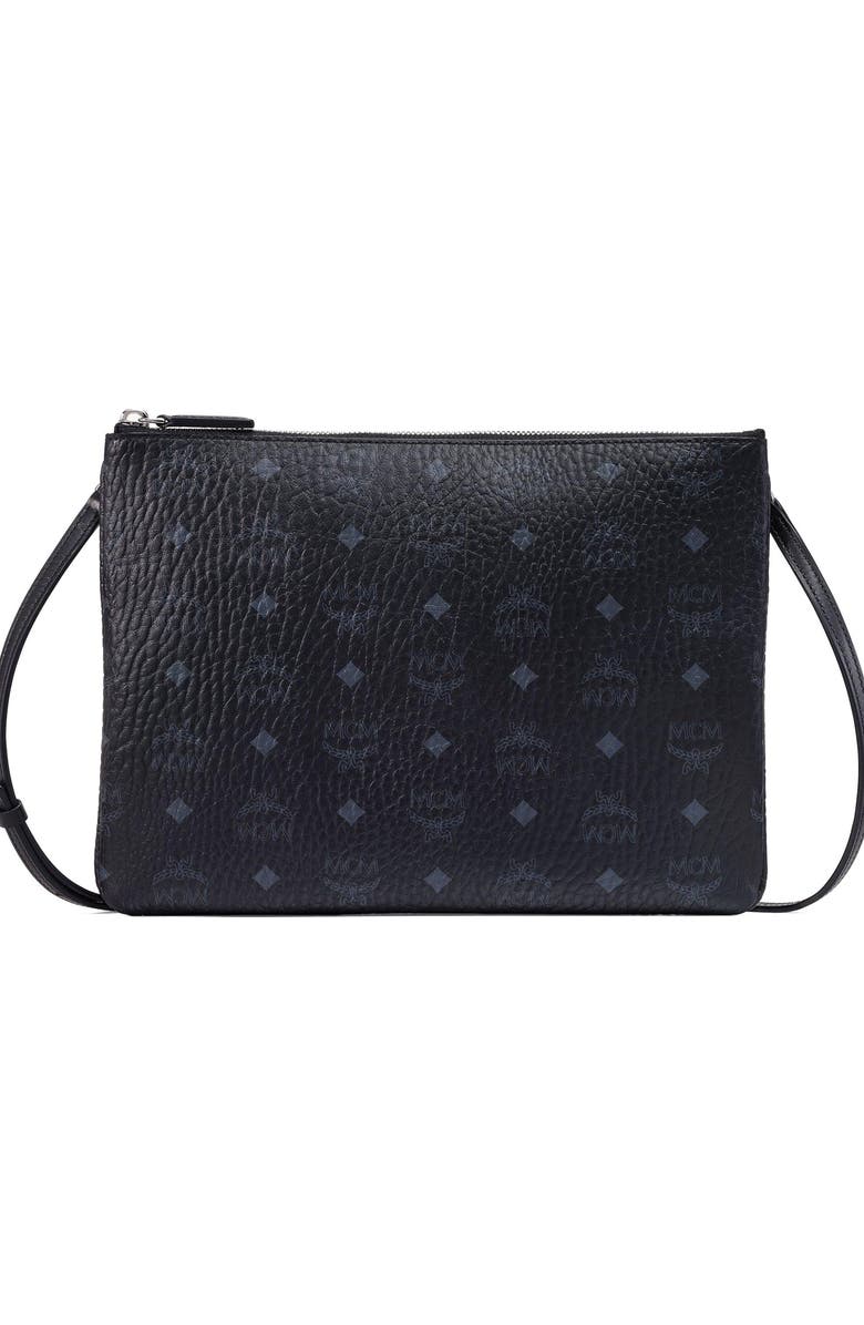 MCM Crossbody Pouch in Visetos Original, Alternate, color,