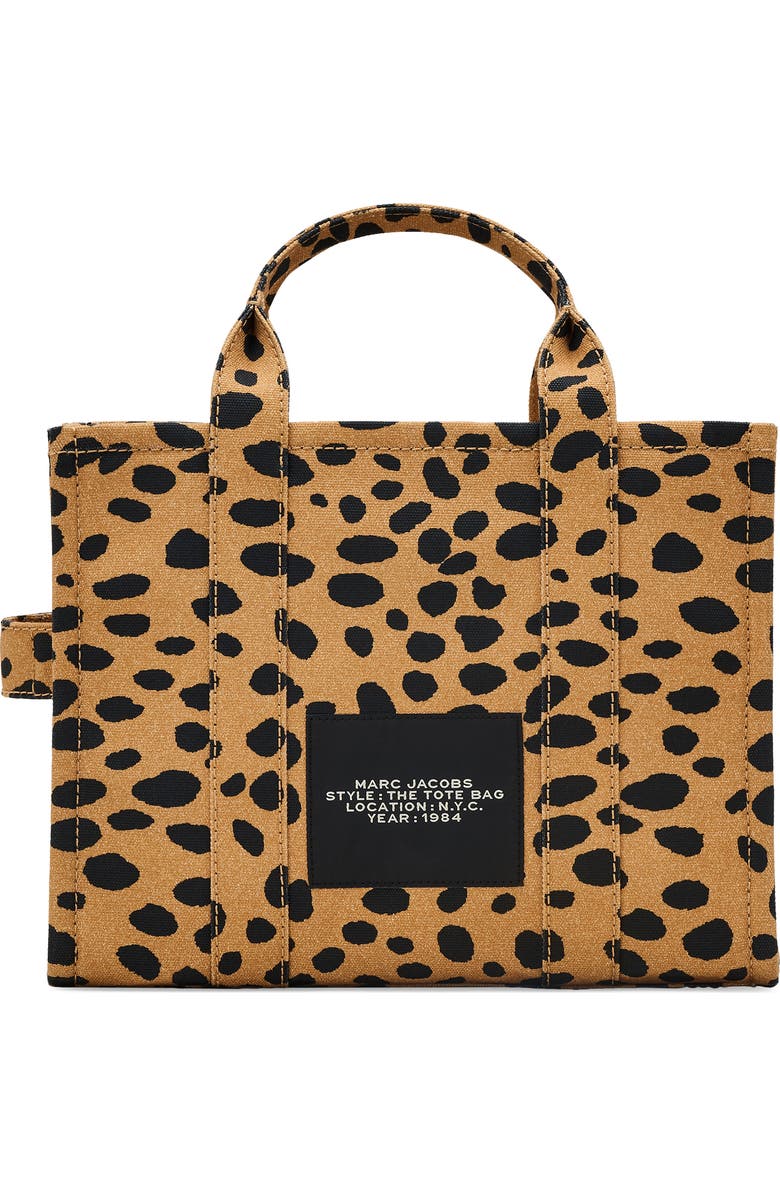 Marc Jacobs The Medium Cheetah Canvas Tote, Alternate, color,