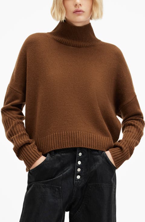 Ines Cashmere & Wool Turtleneck Sweater
