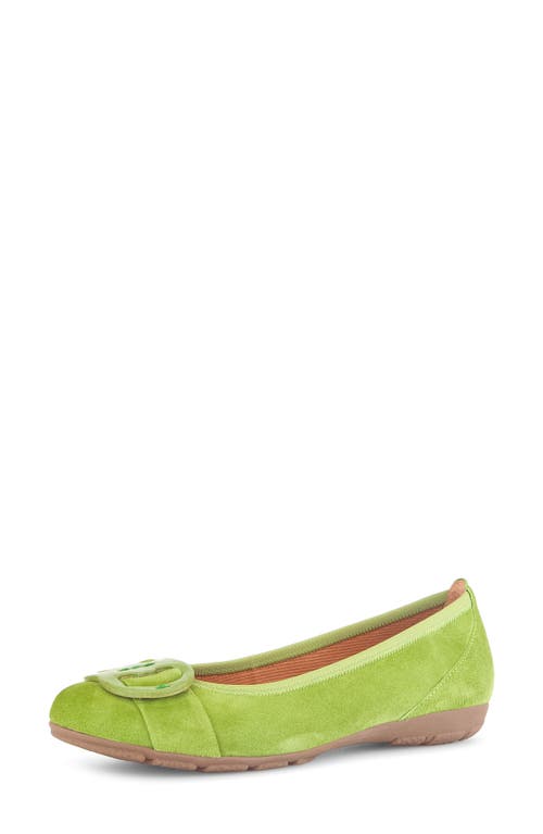 Gabor 44.163 Ballet Flat In Green
