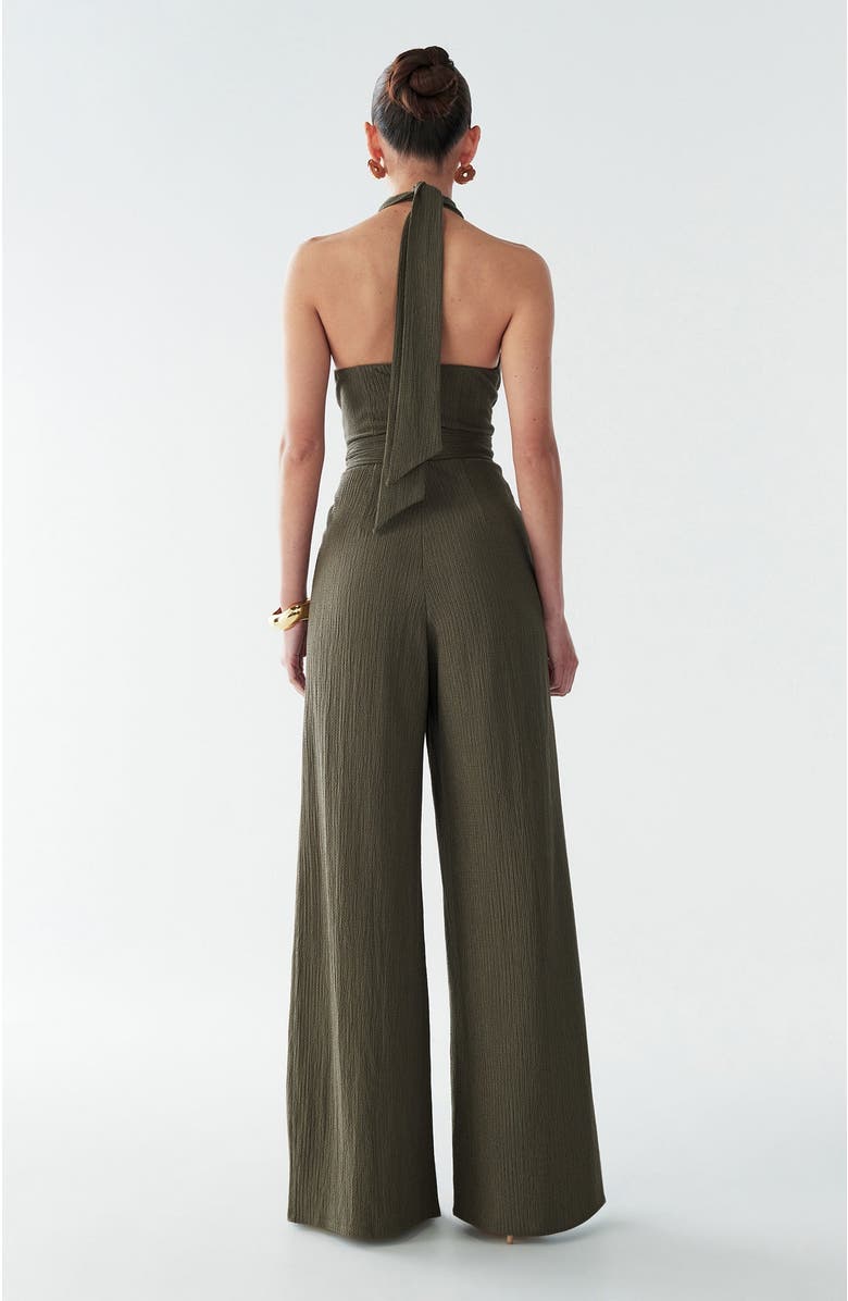 BWLDR Amber Jumpsuit, Alternate, color, Dark Olive