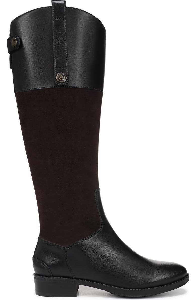 Sam Edelman Penny 4 Knee High Boot, Alternate, color, Chocolate Brown/ Black