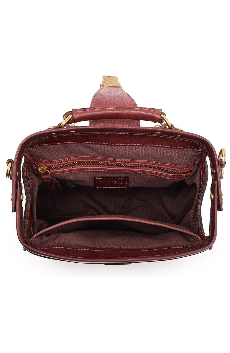 OLD TREND Doctor Transport Leather Satchel, Alternate, color, Brown