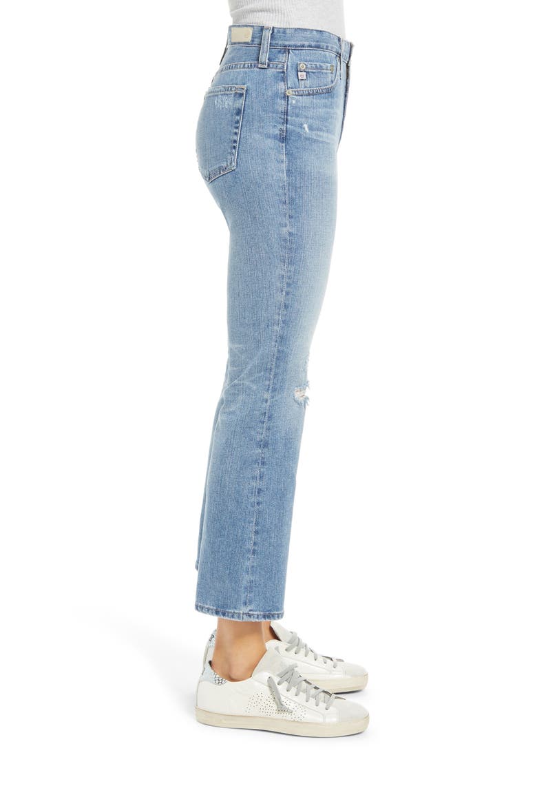 Jeans Jodi Ripped Crop Flare Jeans, Alternate, color, 22 YEARS SUCCES