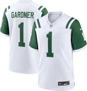 Nike Men's Nike Ahmad Sauce Gardner White New York Jets Classic Alternate Game Jersey