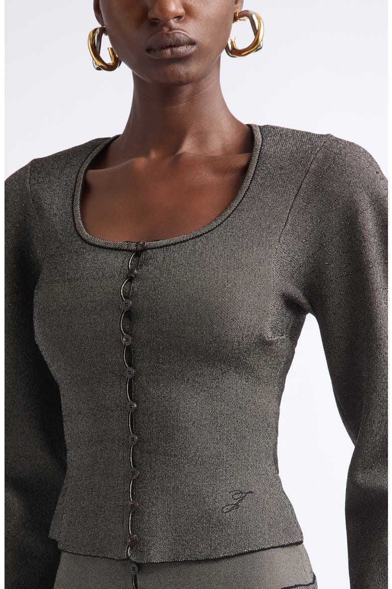 Le Cardigan Sera Cardigan, Alternate, color, DARK BEIGE