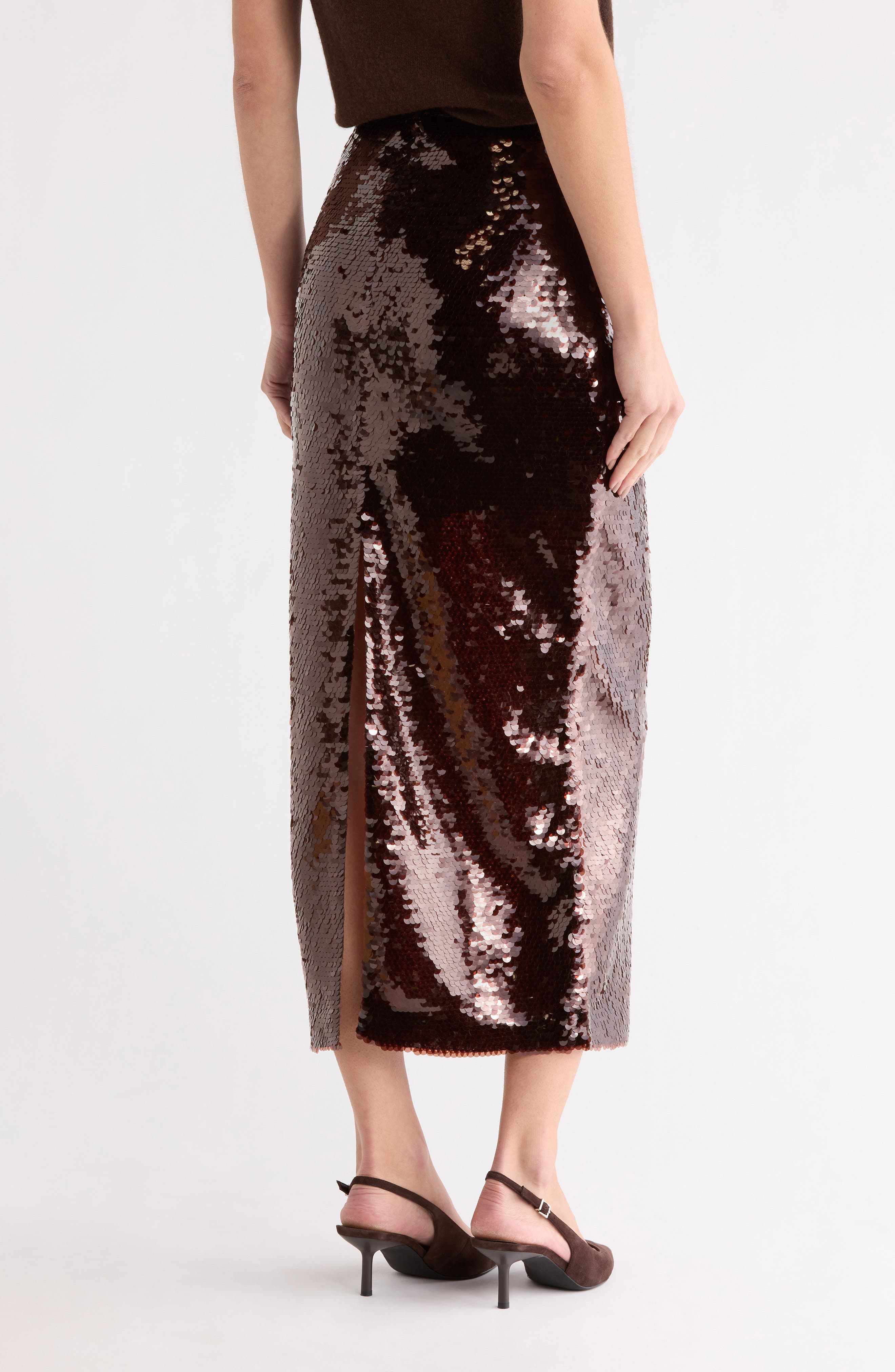 Skylie Sequin Pencil Skirt - image 2