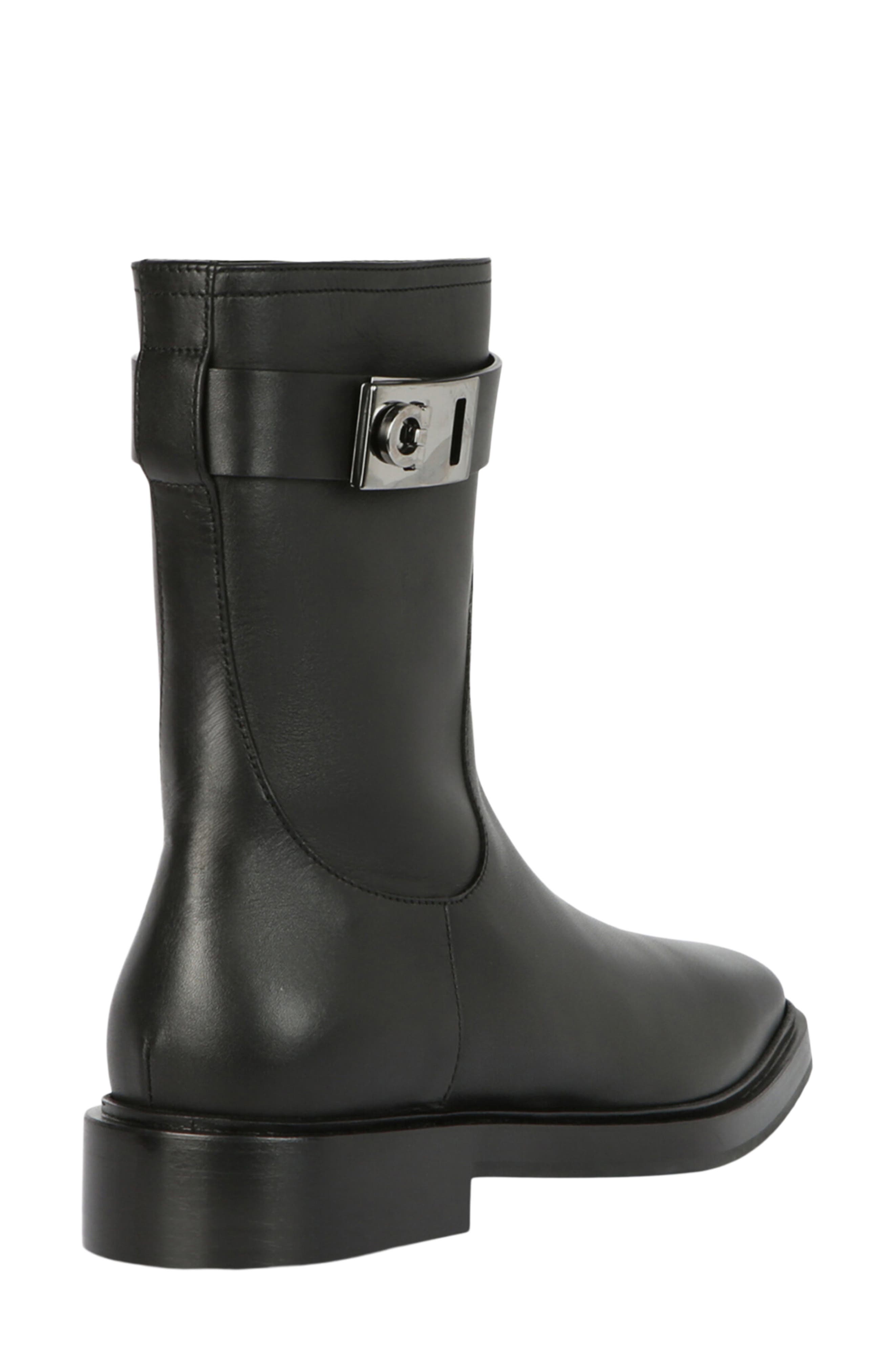 Hug Ankle Boot, Alternate, color, BLACK