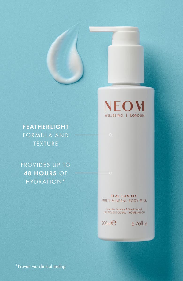NEOM Real Luxury Multi-Mineral Body Milk, Alternate, color, 