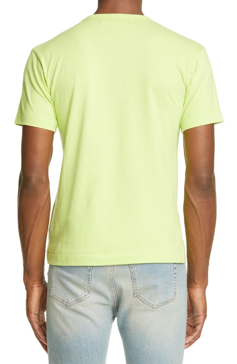 Comme des Garçons PLAY Polka Dot Heart Graphic Tee, Alternate, color, 